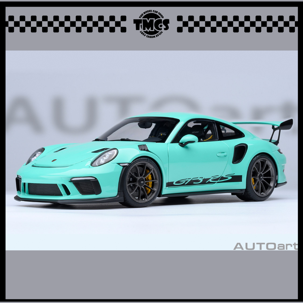 [Auto Art] 1:18 Porsche 911 (991.2) GT3 RS - Mint Green