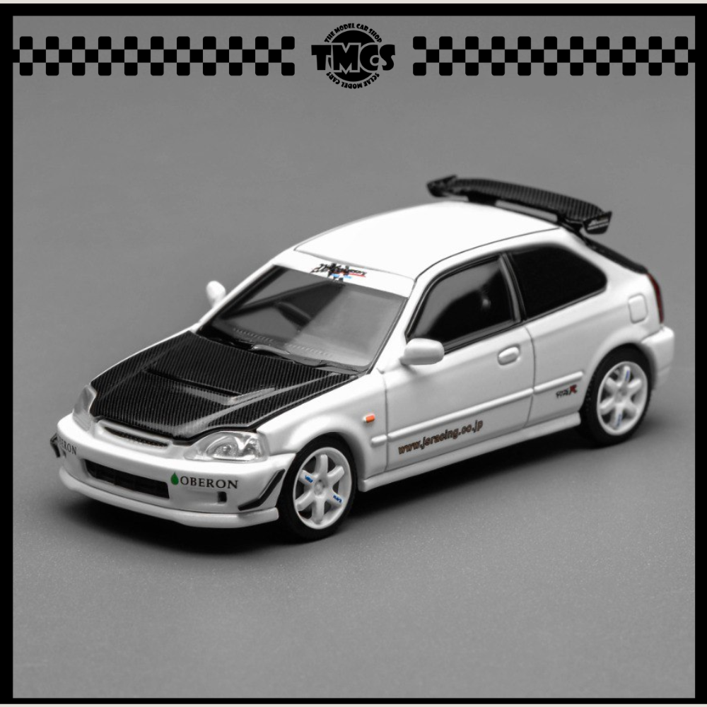 [Motorhelix] 1:64 Honda Civic Type R (EK9) - J'S Racing Livery