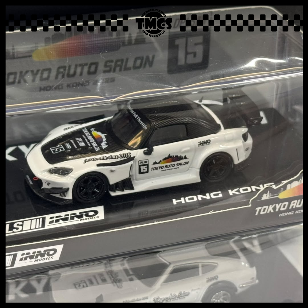 [INNO64] 1:64 Honda S2000 JS Racing Tokyo Auto Salon Hong Kong 2025 Box Set