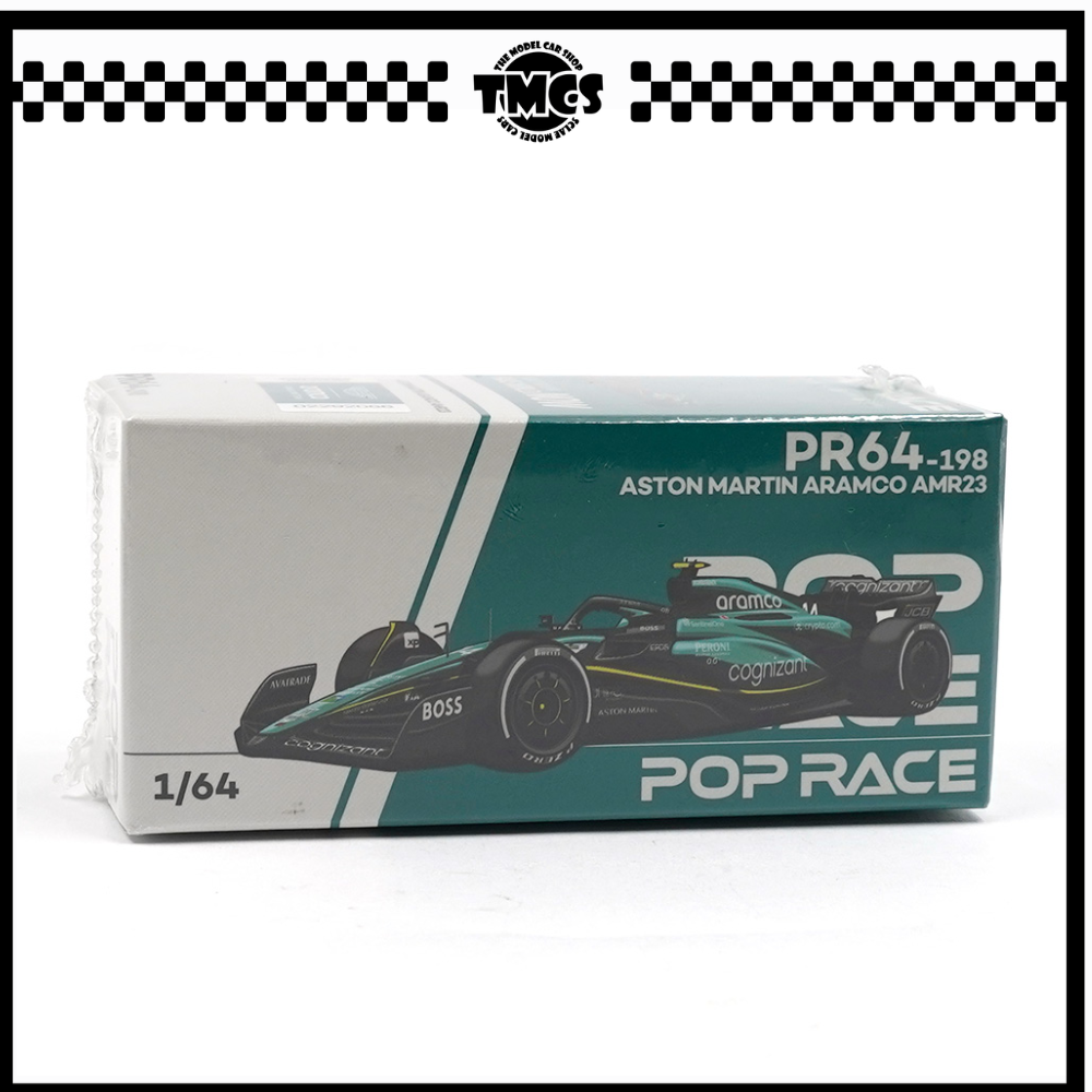 [Pop Race] 1:64 Aston Martin AMR23 F1 - #14 F. Alonso