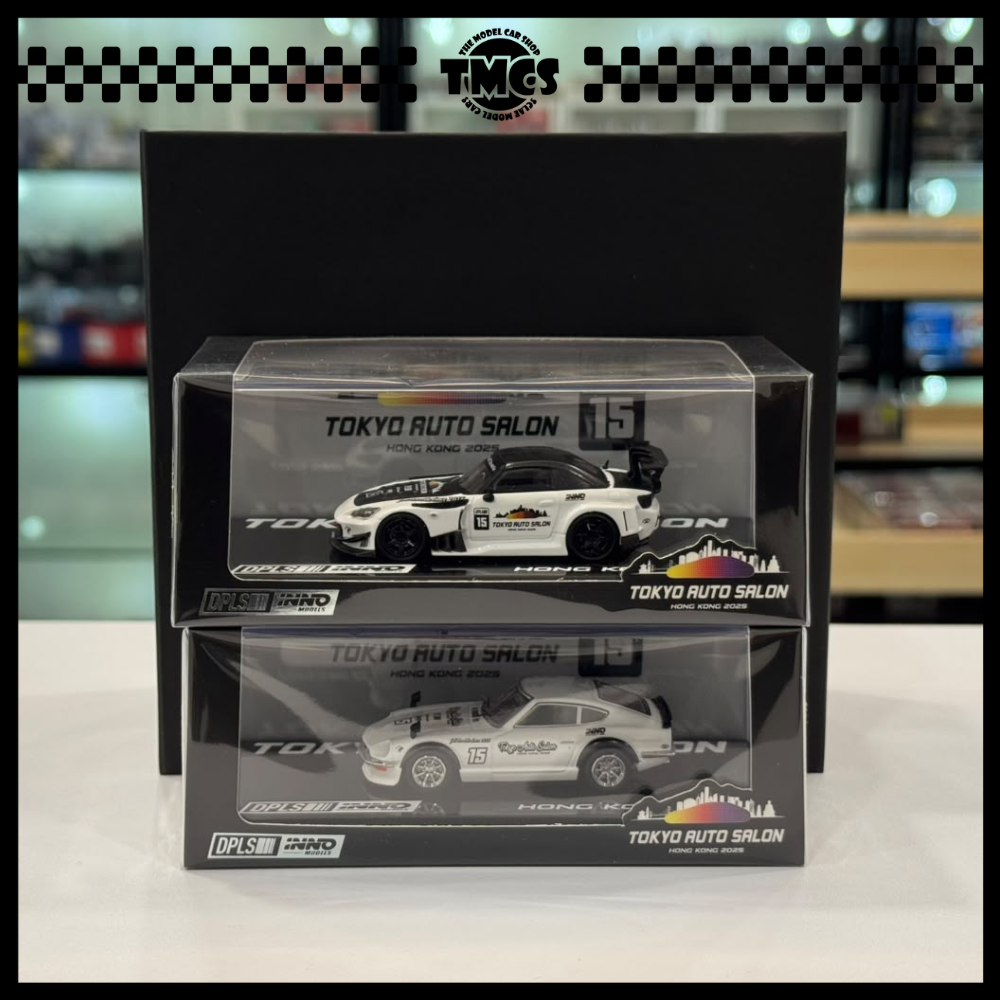 [INNO64] 1:64 Honda S2000 JS Racing Tokyo Auto Salon Hong Kong 2025 Box Set