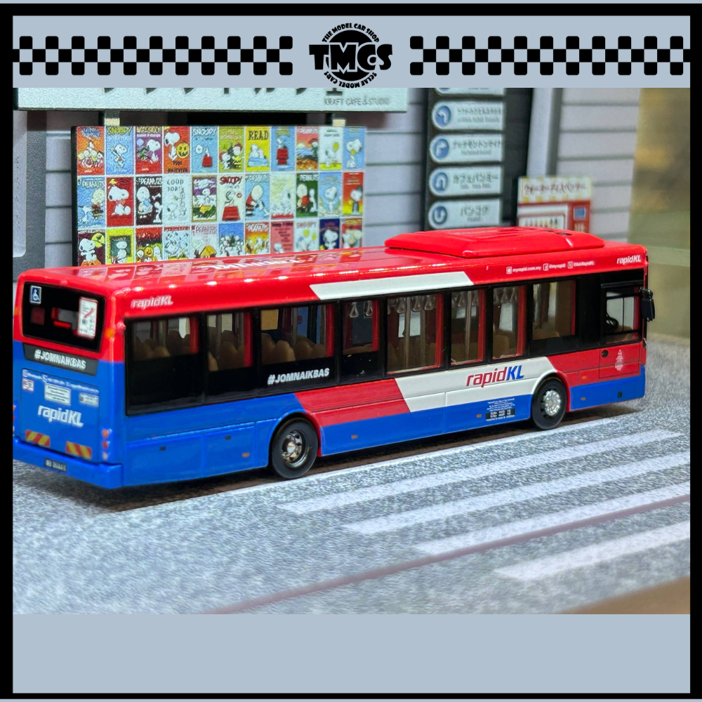 [Masterpiece Collectiblles] 1:110 Malaysia Bus (Kuala Lumpur) Rapid KL 650