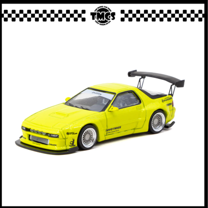 [Tarmac Works] 1:64 Pandem Mazda RX-7 FC3S - Yellow