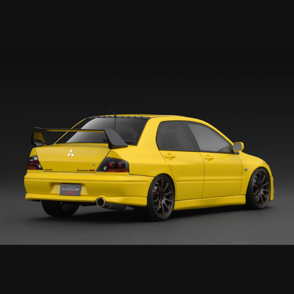 [Ignition Model 1:18 Mitsubishi Lancer Evolution VIII MR (CT9A) - Yellow