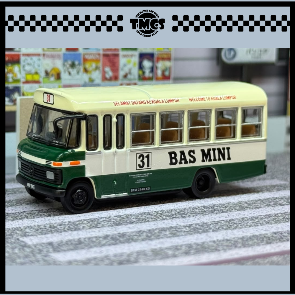 [Masterpiece Collectiblles] 1:110 Malaysia 0309 Bus - Bas Mini 31 (TMCS2026 Event Model)