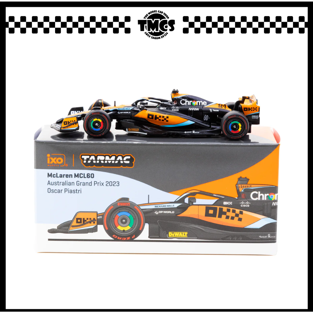 [Tarmac Works] 1:64  McLaren MCL60 Australian Grand Prix 2023 Oscar Piastri