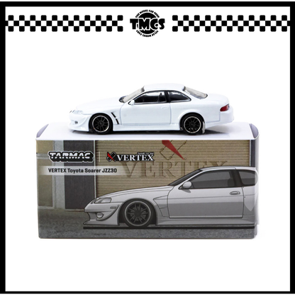 [Tarmac Works] 1:64 Vertex Toyota Soarer JZZ30 - White (Chase Car)
