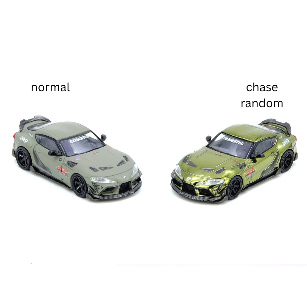 [INNO64] 1:64 Toyota Supra A90 Darwin PRO - Matte Green
