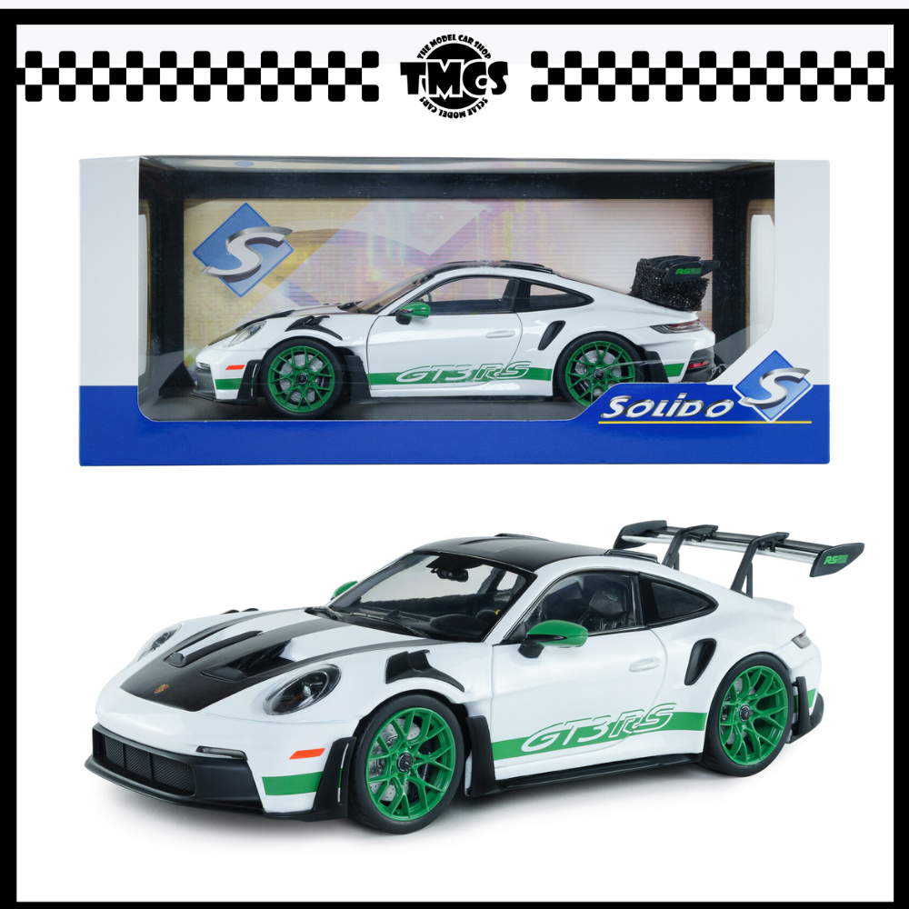 [Solido] 1:18 Porsche 911 GT3 RS – Tribute to Carrera RS Package – White 2024