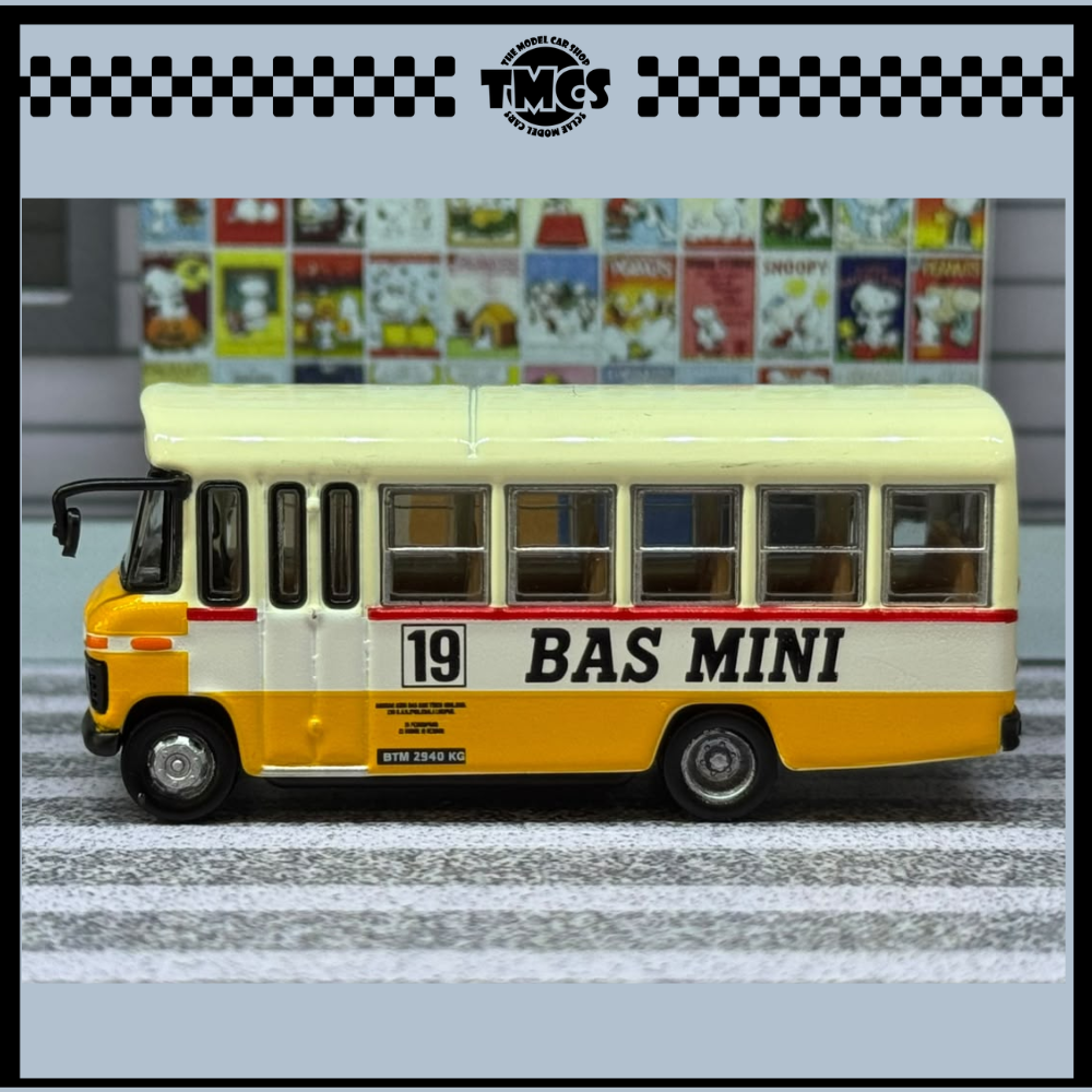 [Masterpiece Collectiblles] 1:110 Malaysia 0309 Bus - Bas Mini 19 (TMCS2026 Event Model)
